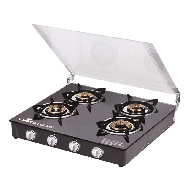 TG4008 Table Glass 4- Burner Gas Stufe