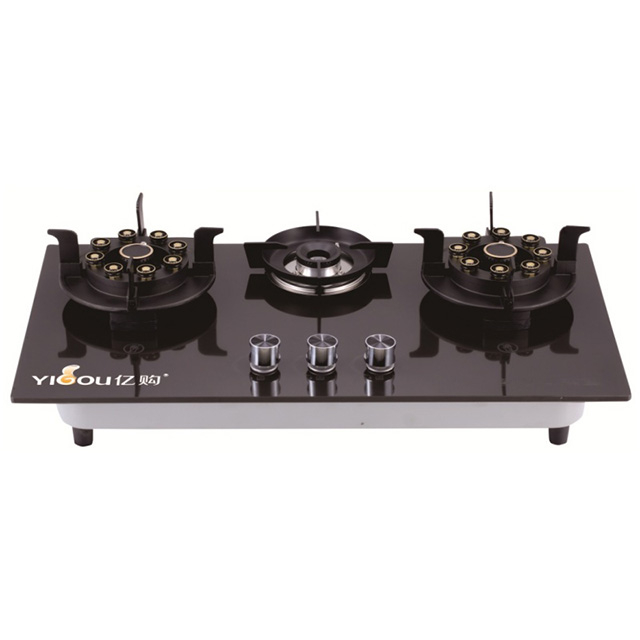 QT3091 Built-In 3-Burner Glas Gas WAP